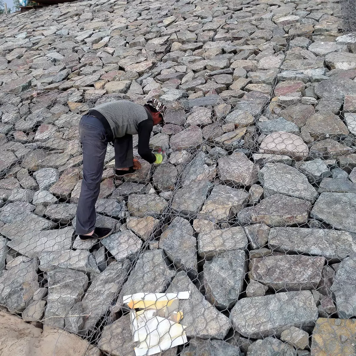 Gabion mesh