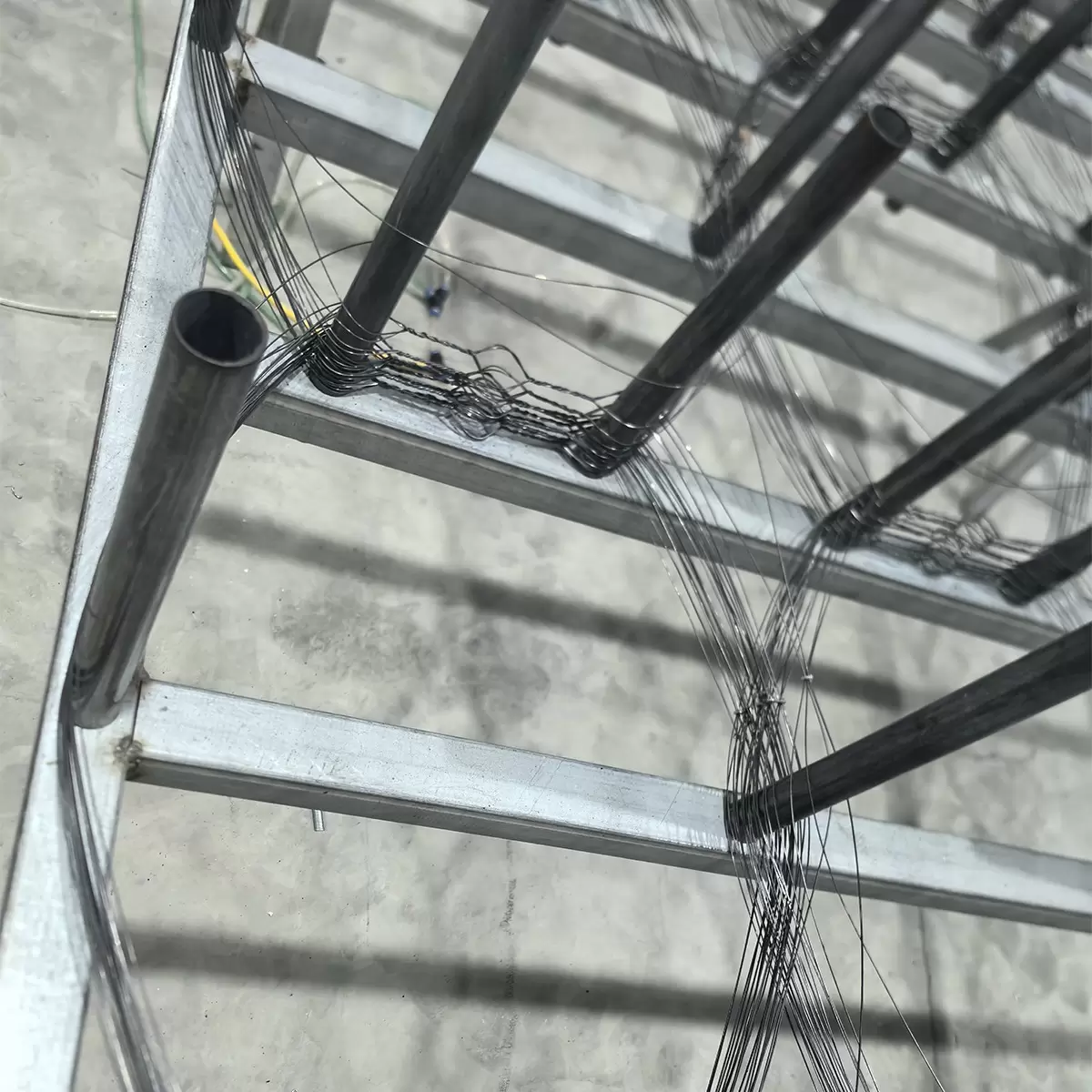 Low-visibility barrier