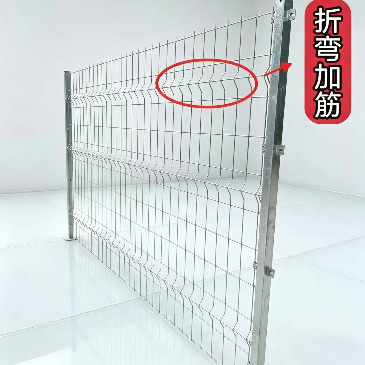 Hot dip galvanized guardrail mesh